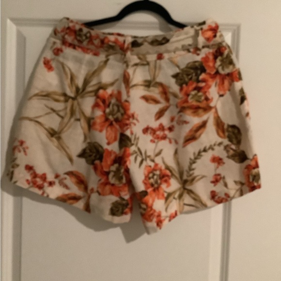 Joie 100% Linen Shortset Top M shorts Size 10 - Picture 7 of 12